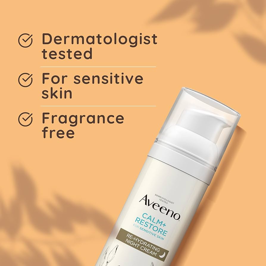 Aveeno CALM+RESTORE Re-Hydrating Night Cream