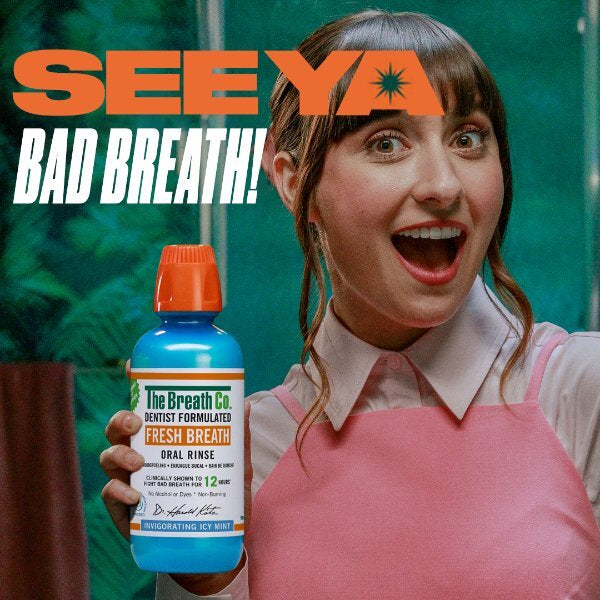 The Breath Co. Fresh Breath Oral Rinse Mouthwash
