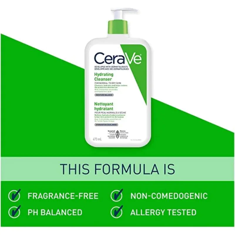 CeraVe Hydrating Cleanser for Normal to Dry Skin