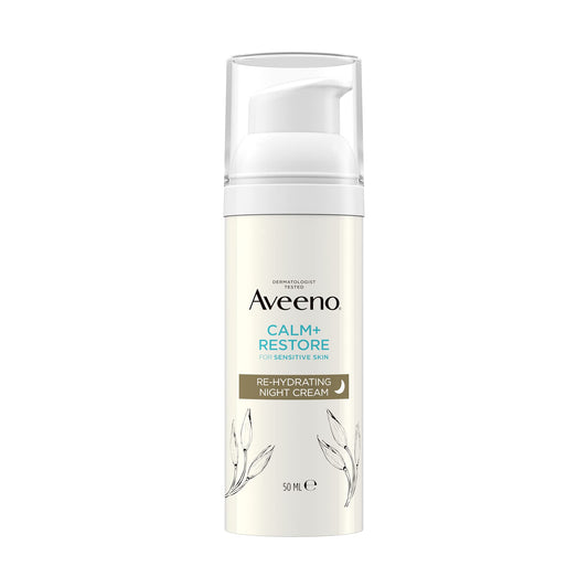 Aveeno CALM+RESTORE Re-Hydrating Night Cream